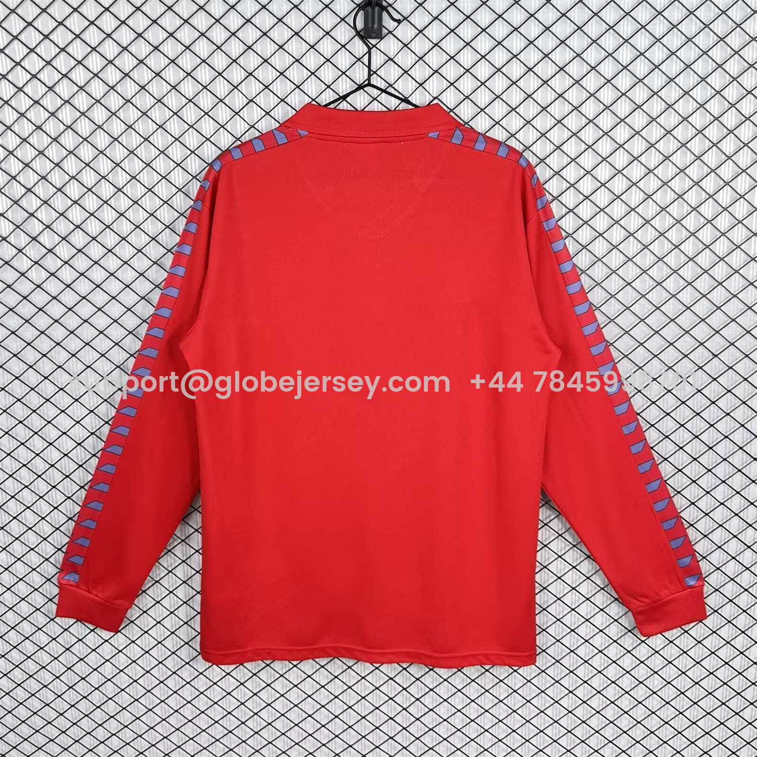 GlobeJersey-Retro Osasuna 1983-84 Home Long Sleeves Jersey