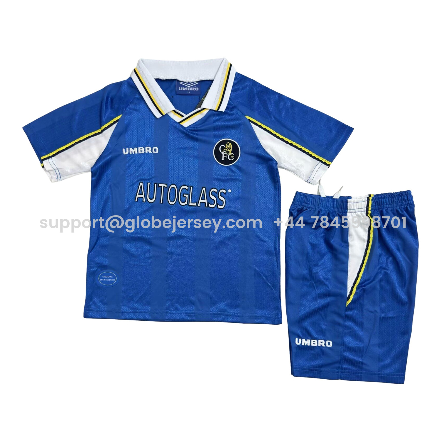 GlobeJersey-Retro C.H.E.L.S.E.A 1997-99 Home Kids Kit