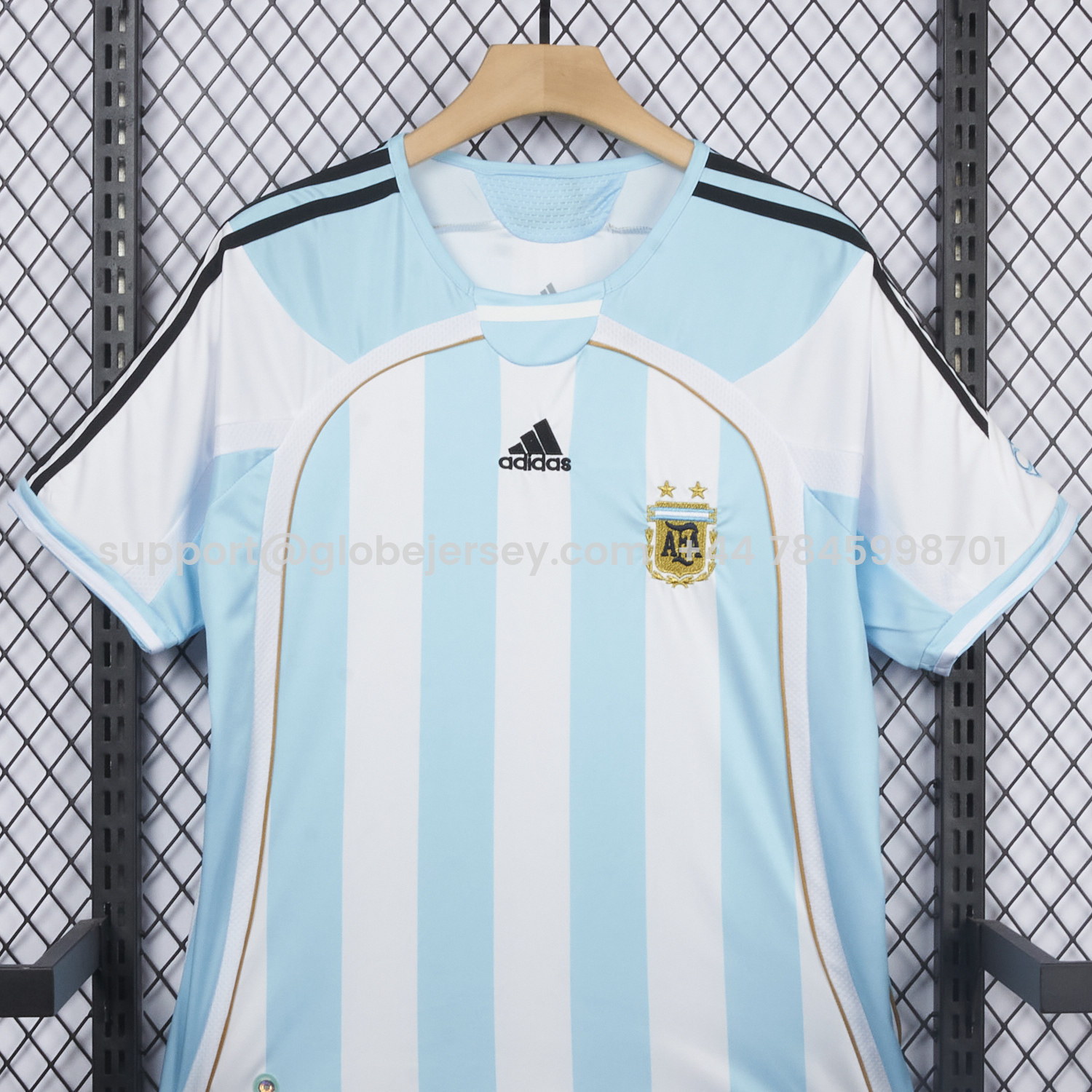 GlobeJersey-Retro Argentina 2006 Home Jersey