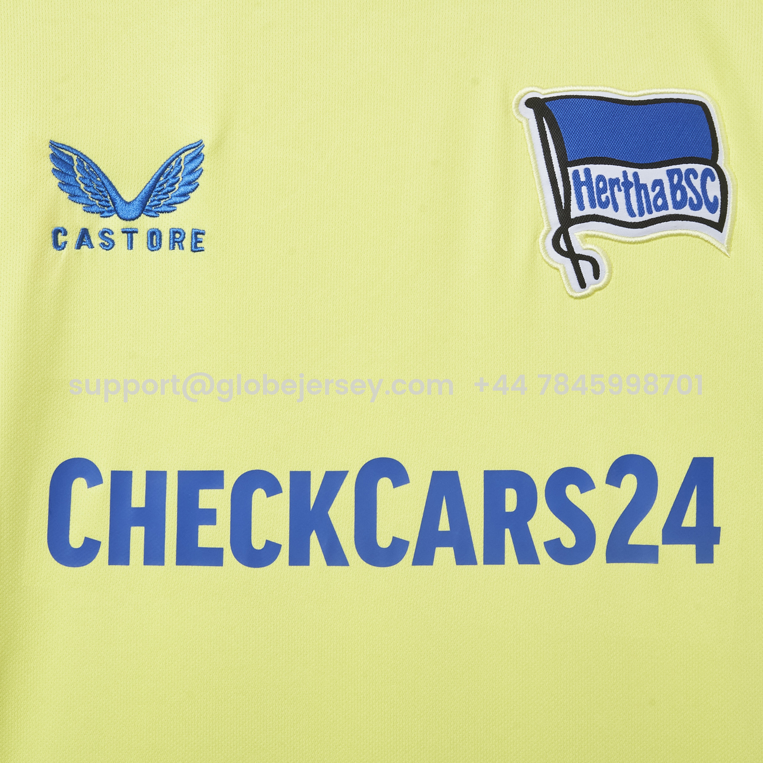 GlobeJersey-Hertha BSC 25-26 Third Jersey - Fans Version