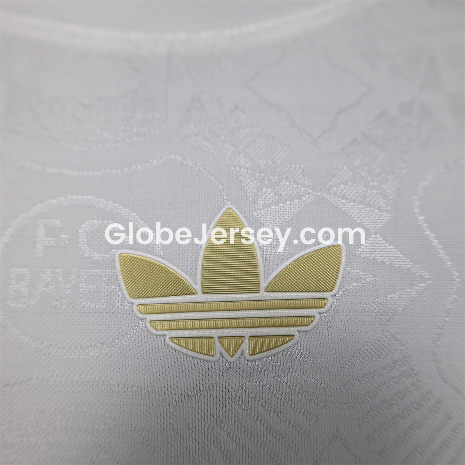 GlobeJersey-Bayern Munich 2025 White 125th Anniversary Jersey - with 125th Patch on Back - Player Version
