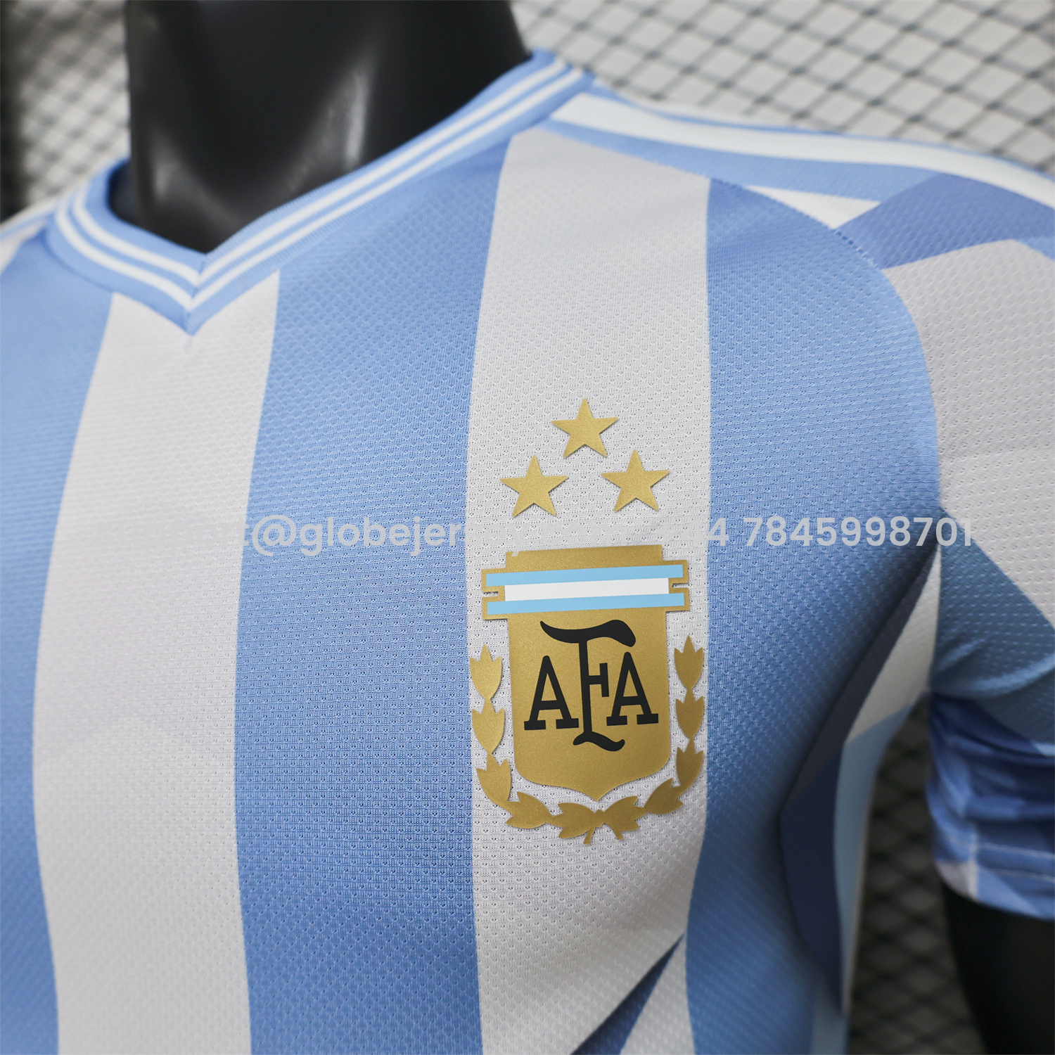 GlobeJersey-Argentina 2026 Light Blue Water Chestnut Special Jersey - Player Version