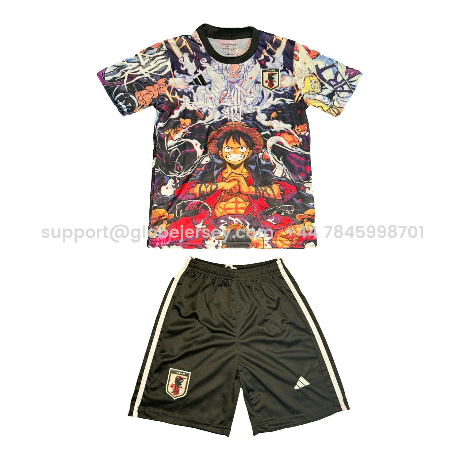 GlobeJersey-Japan 25-26 Luffy And Nika Special Kids Kit