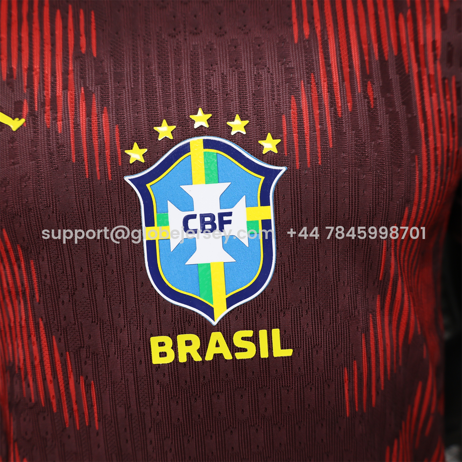 GlobeJersey-Brazil 2026 Red Goalkeeper Jersey - Player Version