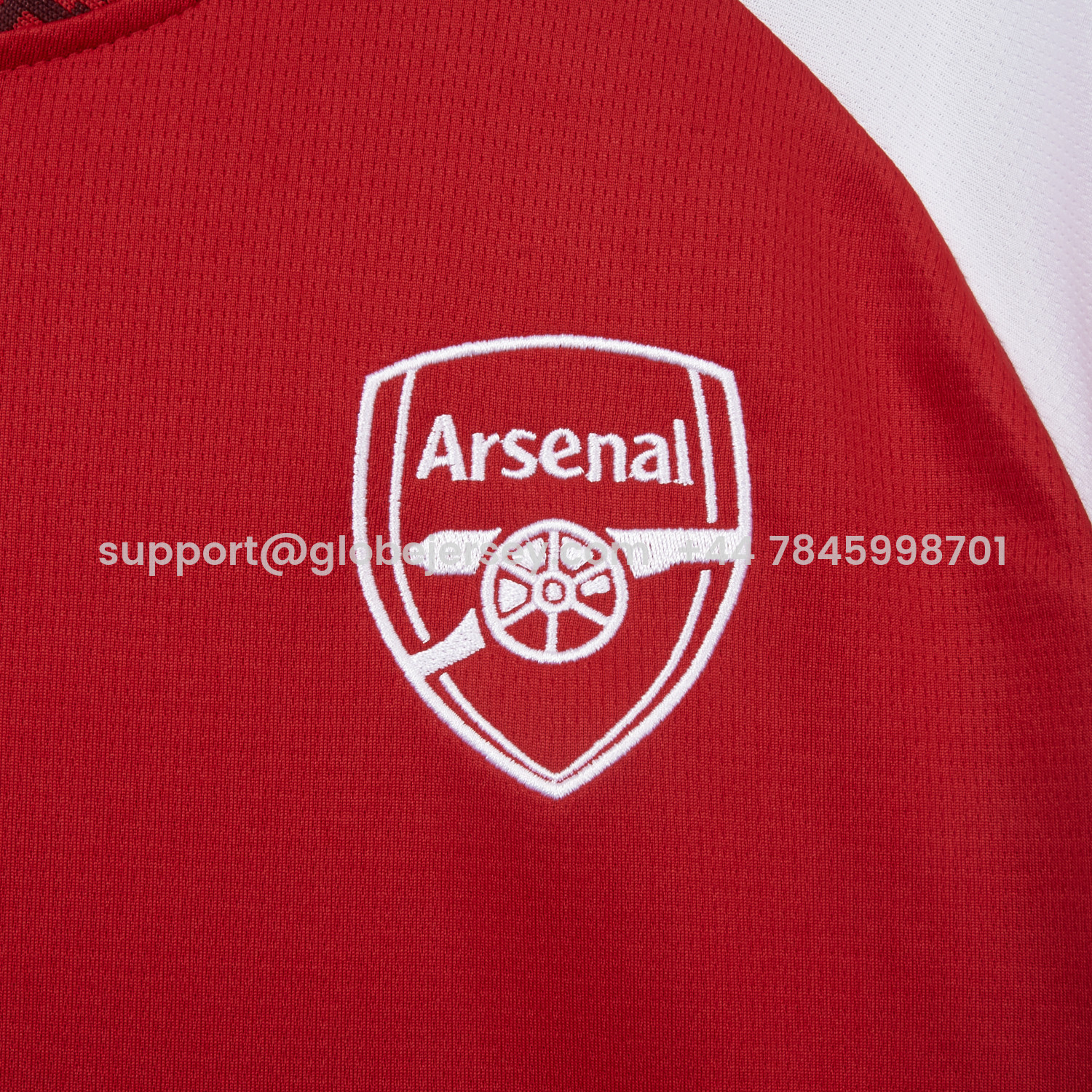 GlobeJersey-【Champion 26 Font】Arsenal 26-27 Home Jersey - Fans Version