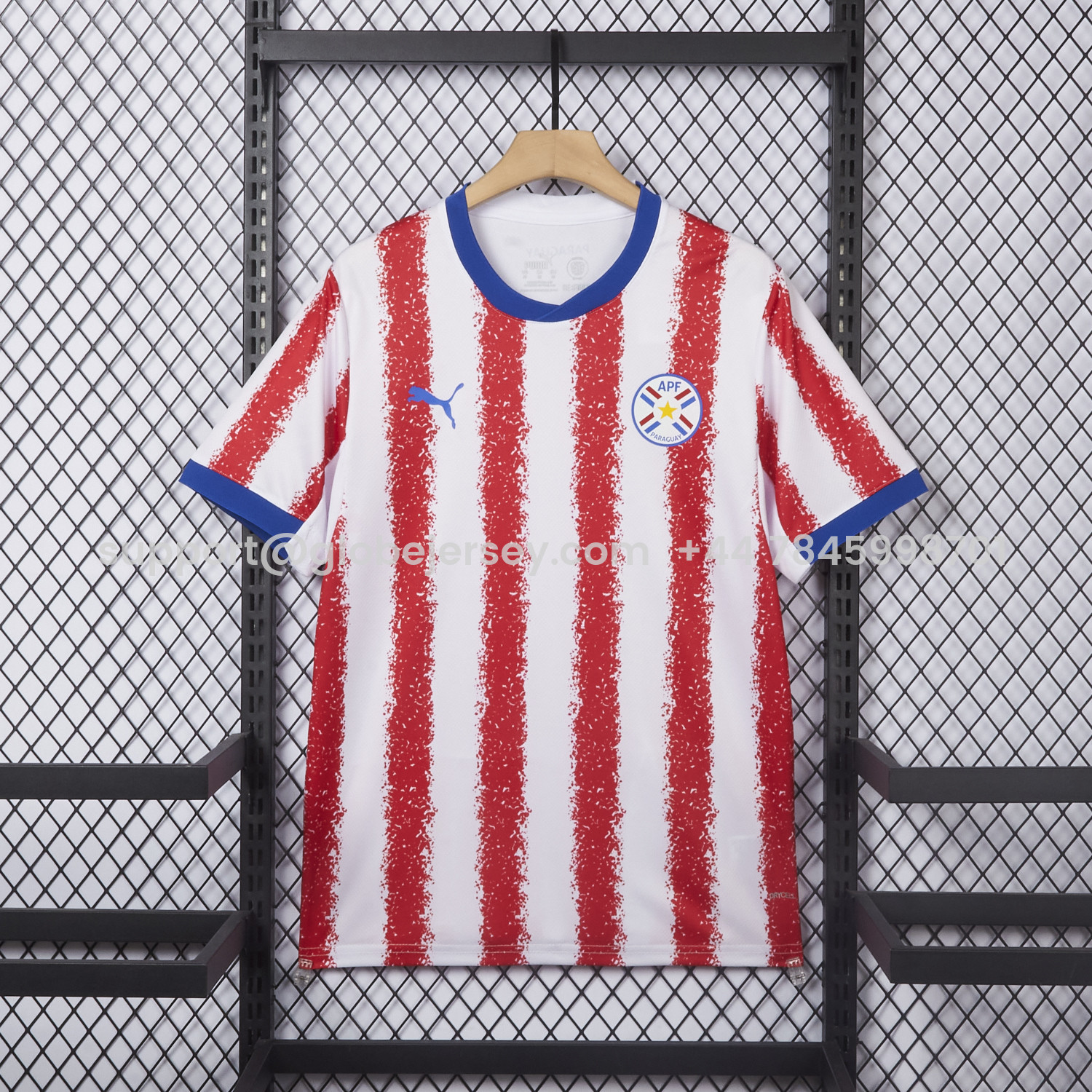 GlobeJersey-Paraguay 2026 Home Jersey - Fans Version