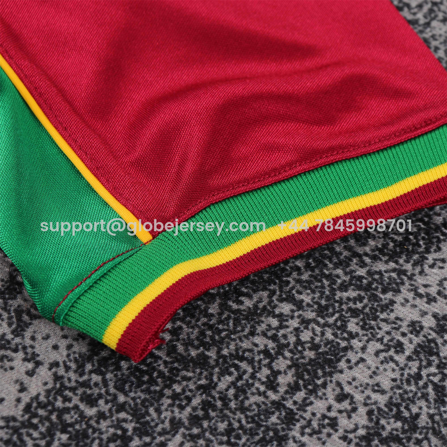 GlobeJersey-Retro Portugal 1998 Home Kids Kit