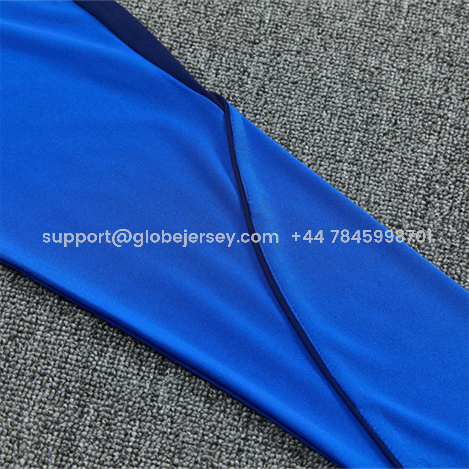 GlobeJersey-Inter Milan 26-27 Kids Long Sleeve Training Set - Blue Top & Royal Blue Pants