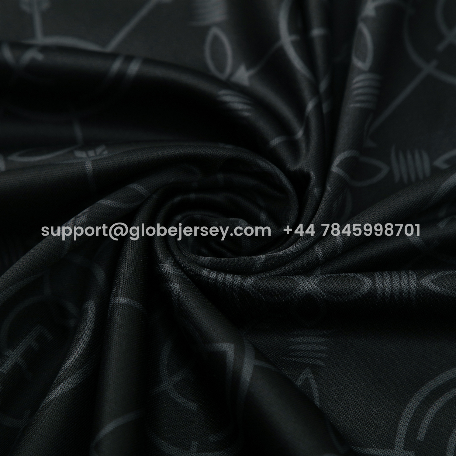 GlobeJersey-Real Madrid 25-26 Short-Sleeve Training Set - Blue Edge Black Top & Black Shorts