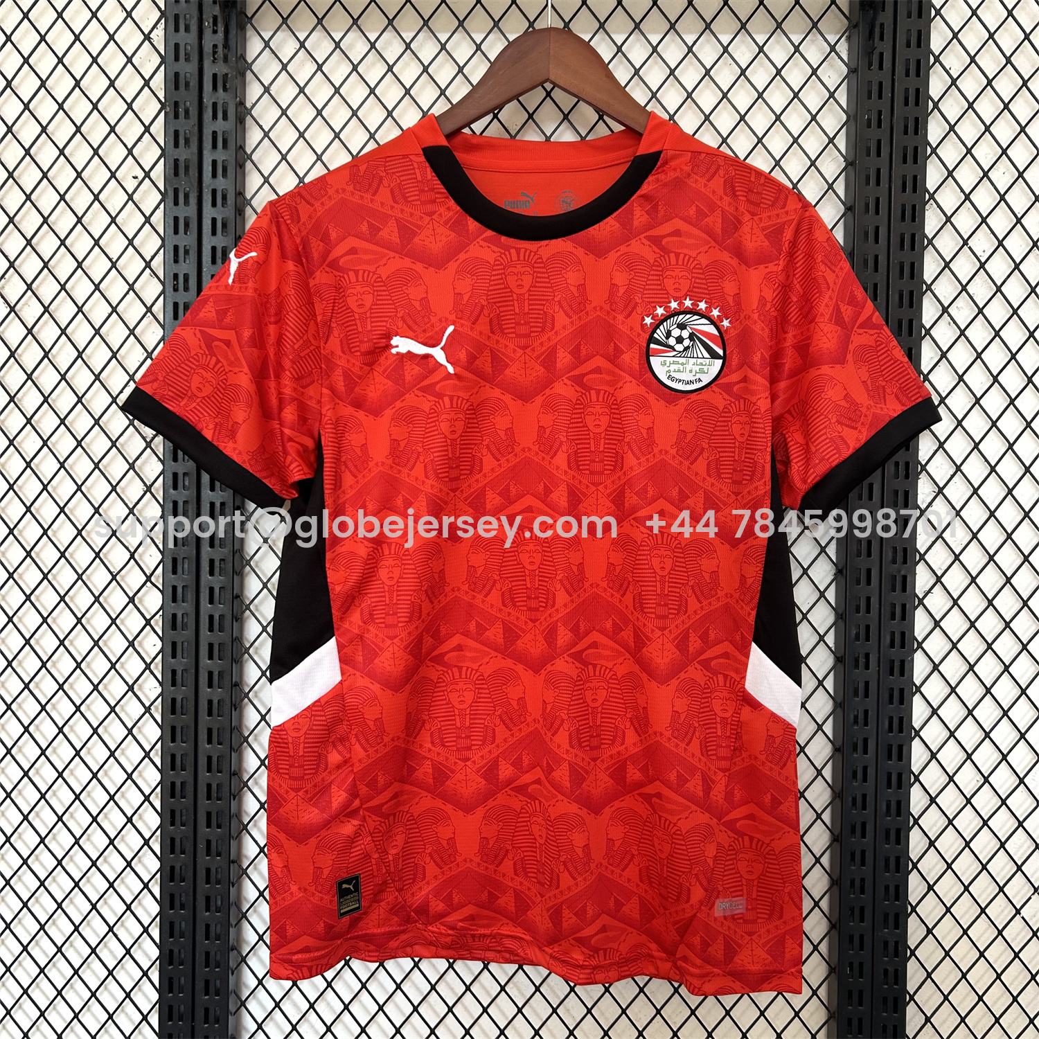 GlobeJersey-Egypt 25-26 Home Jersey - Fans Version