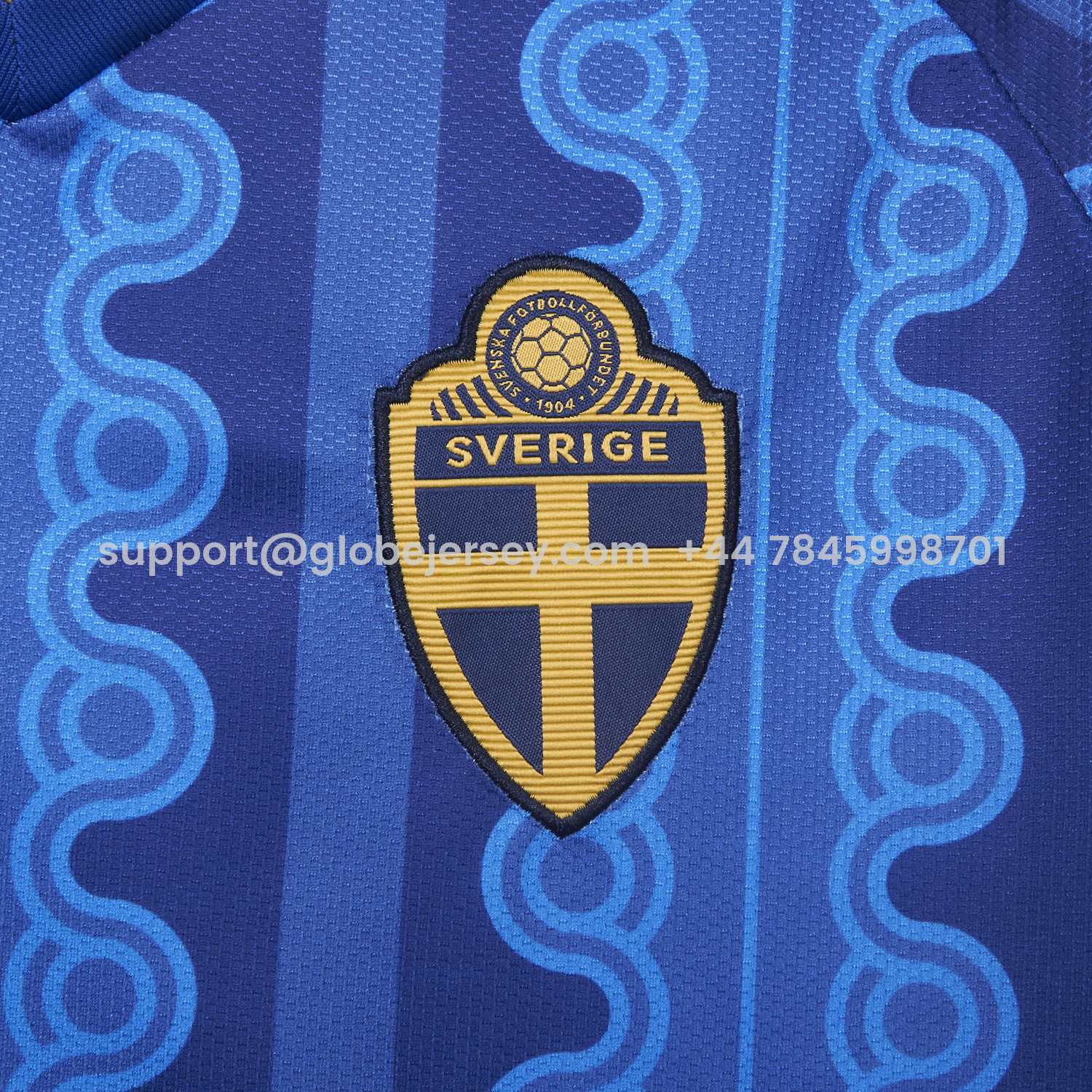 GlobeJersey-Sweden 2026 Away Jersey - Fans Version