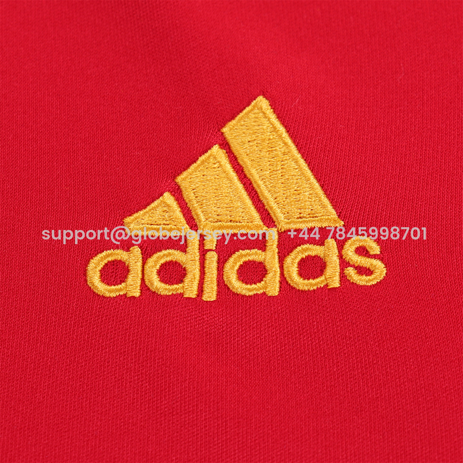 GlobeJersey-Retro Spain 2008 Home Kids Kit