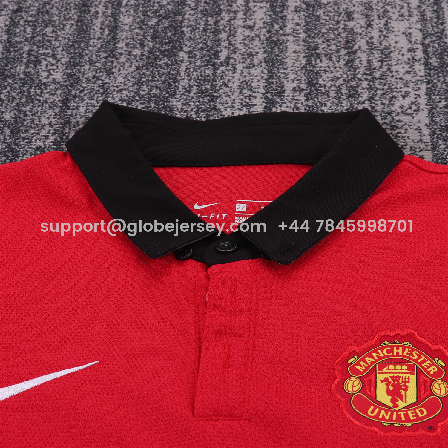 GlobeJersey-Retro Manchester United 2013-14 Home Kids Kit