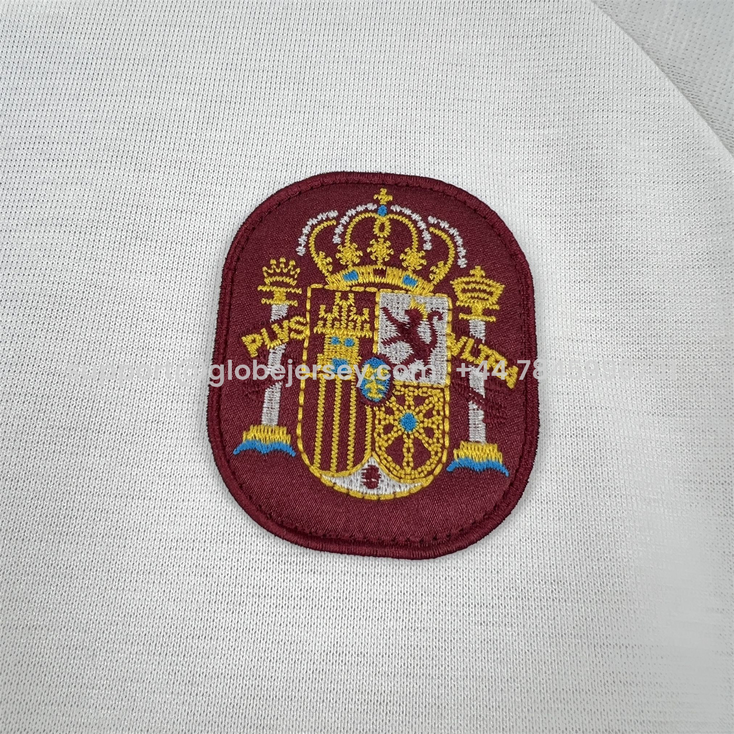 GlobeJersey-Spain 2026 Travel White Jersey - Fans Version