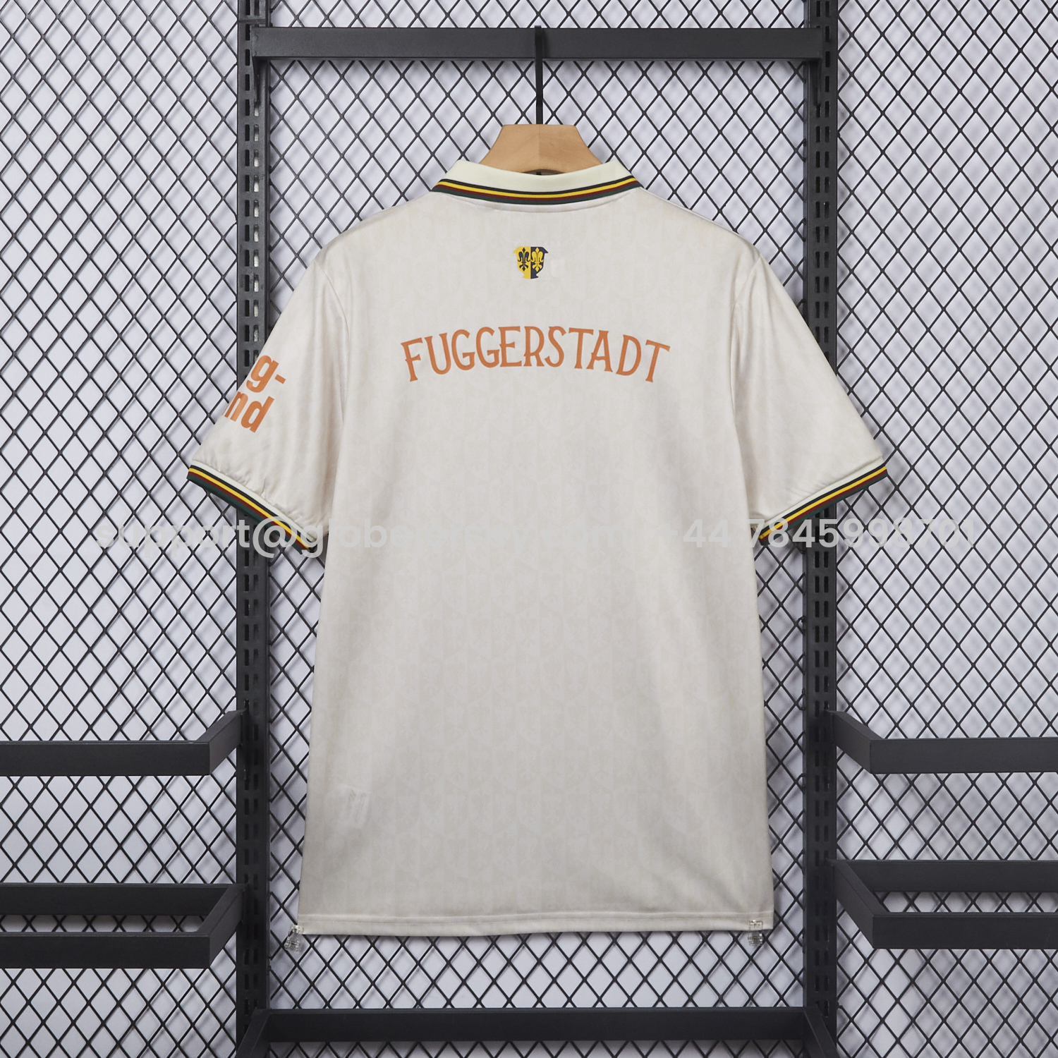 GlobeJersey-Augsburg 25-26 Pale Yellow Special Jersey - Fans Version