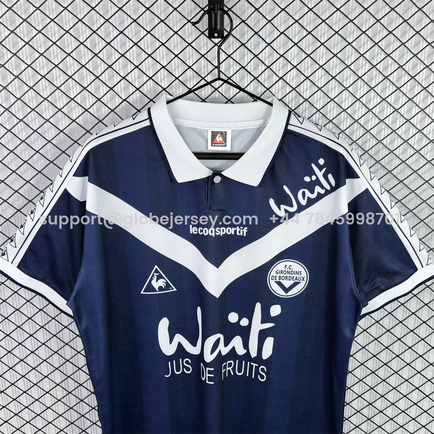 GlobeJersey-Retro Bordeaux 1996-97 Home Jersey