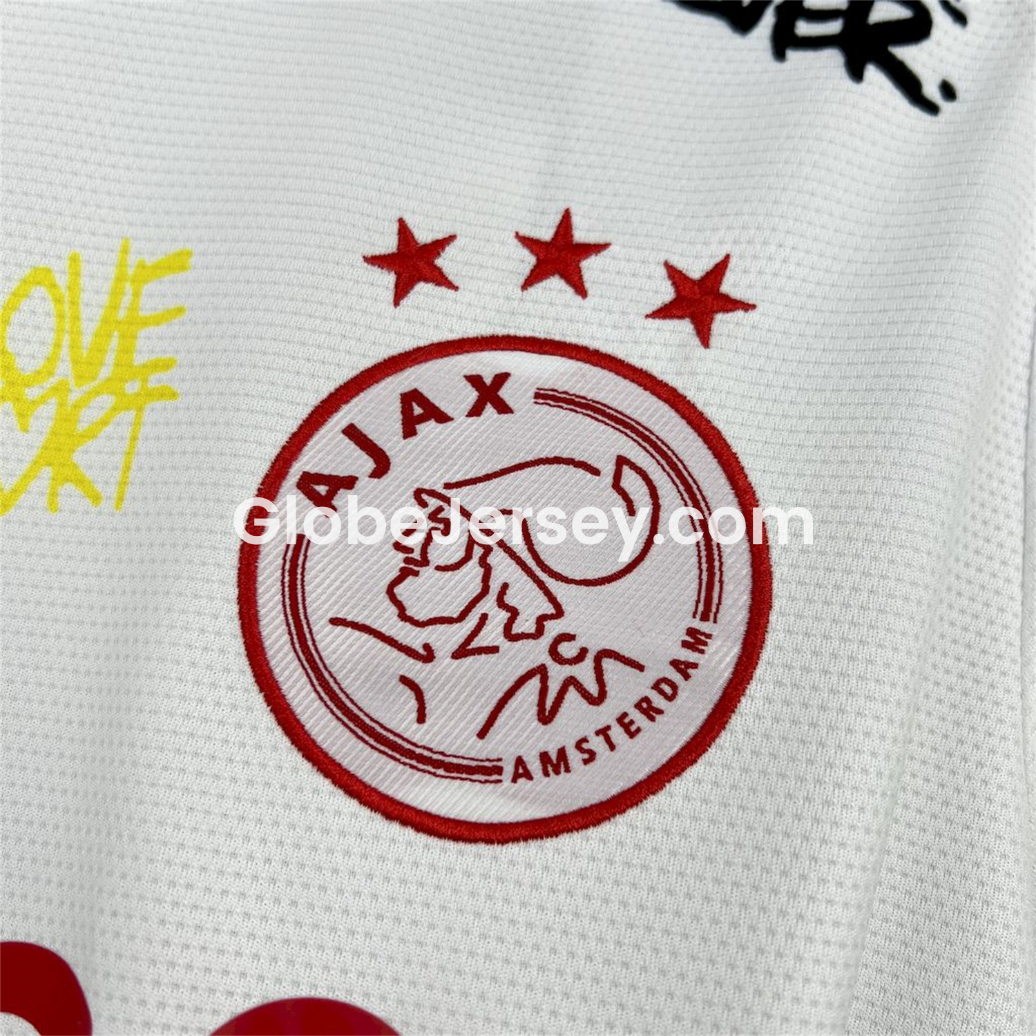 GlobeJersey-Ajax x B-O-B Marly 2025-26 40th Special Edition Jersey - Fans Version