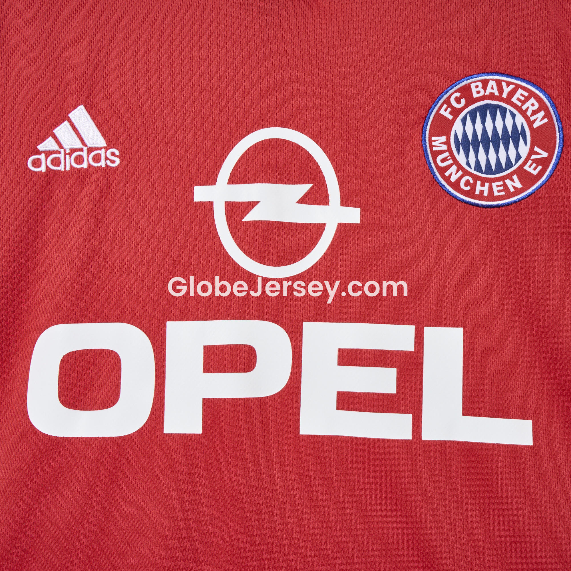 GlobeJersey-Retro Bayern Munich 2000-01 Home Long Sleeve Jersey