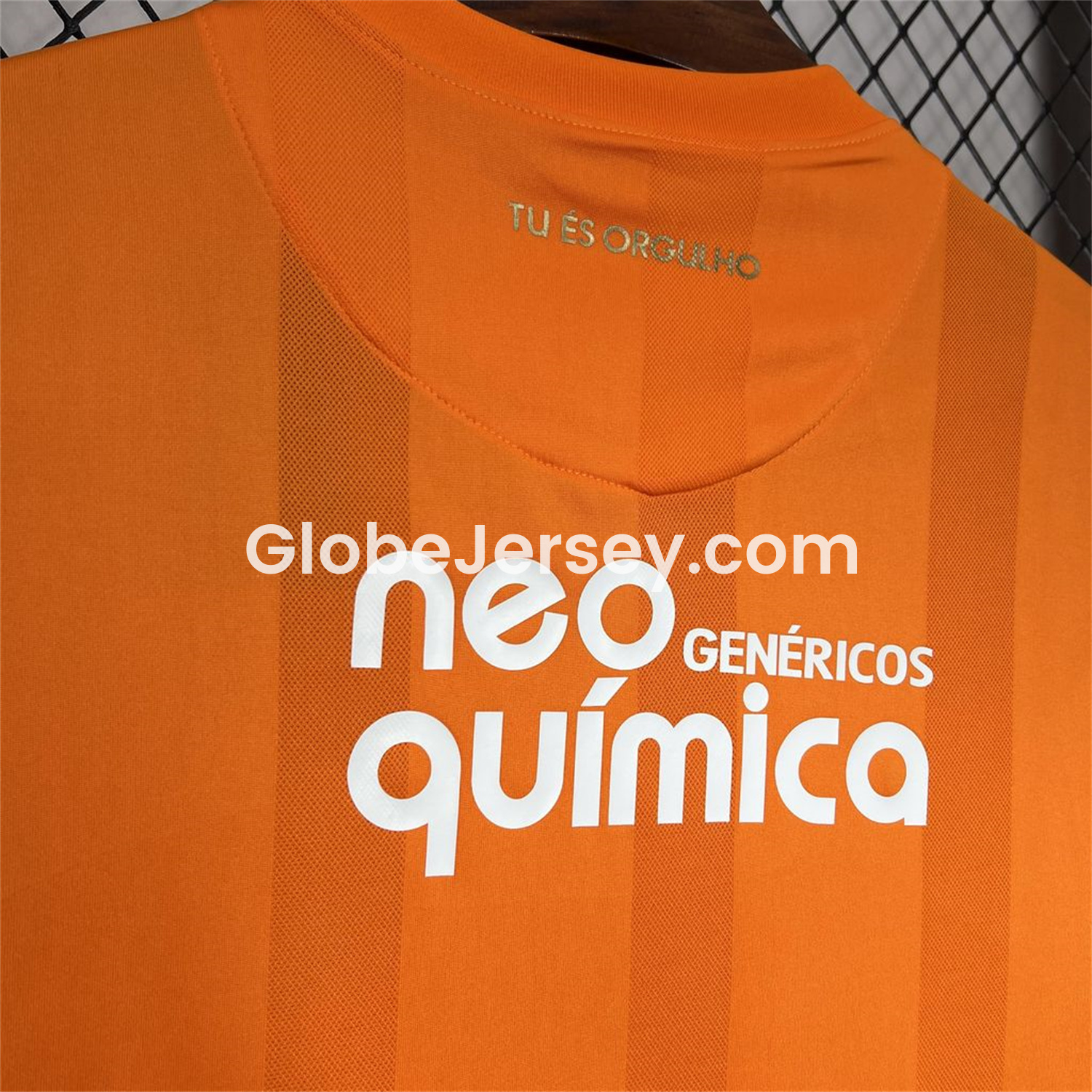 GlobeJersey-Retro Corinthians 2010 Orange Goalkeeper Jersey