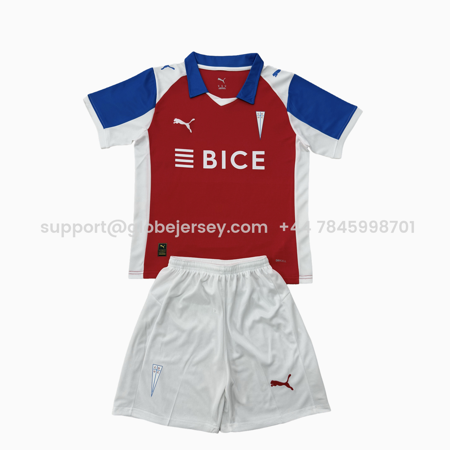 GlobeJersey-Universidad Católica del Chile 26-27 Away Kids Kit
