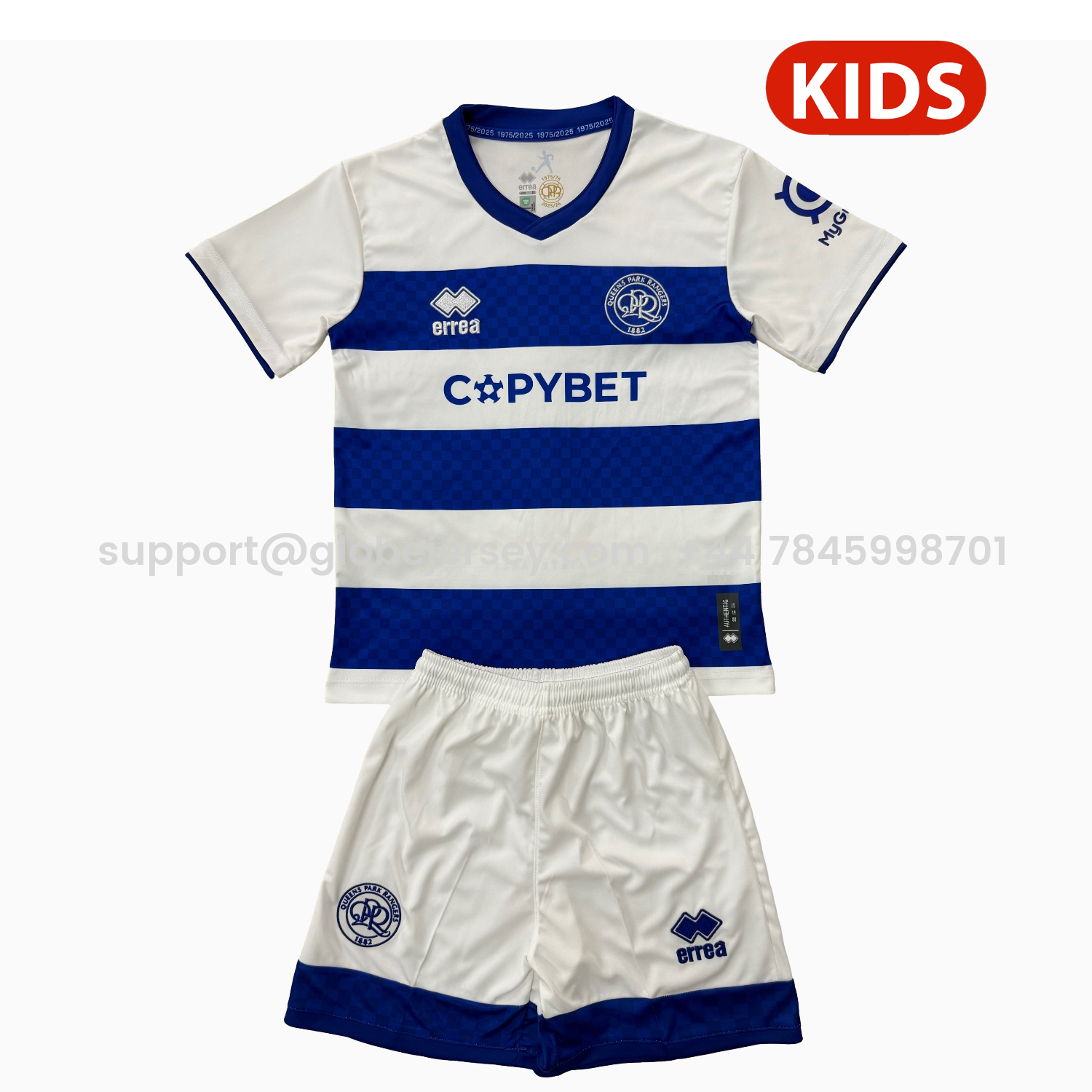 GlobeJersey-Queens Park Rangers 25-26 Home Kids Kit