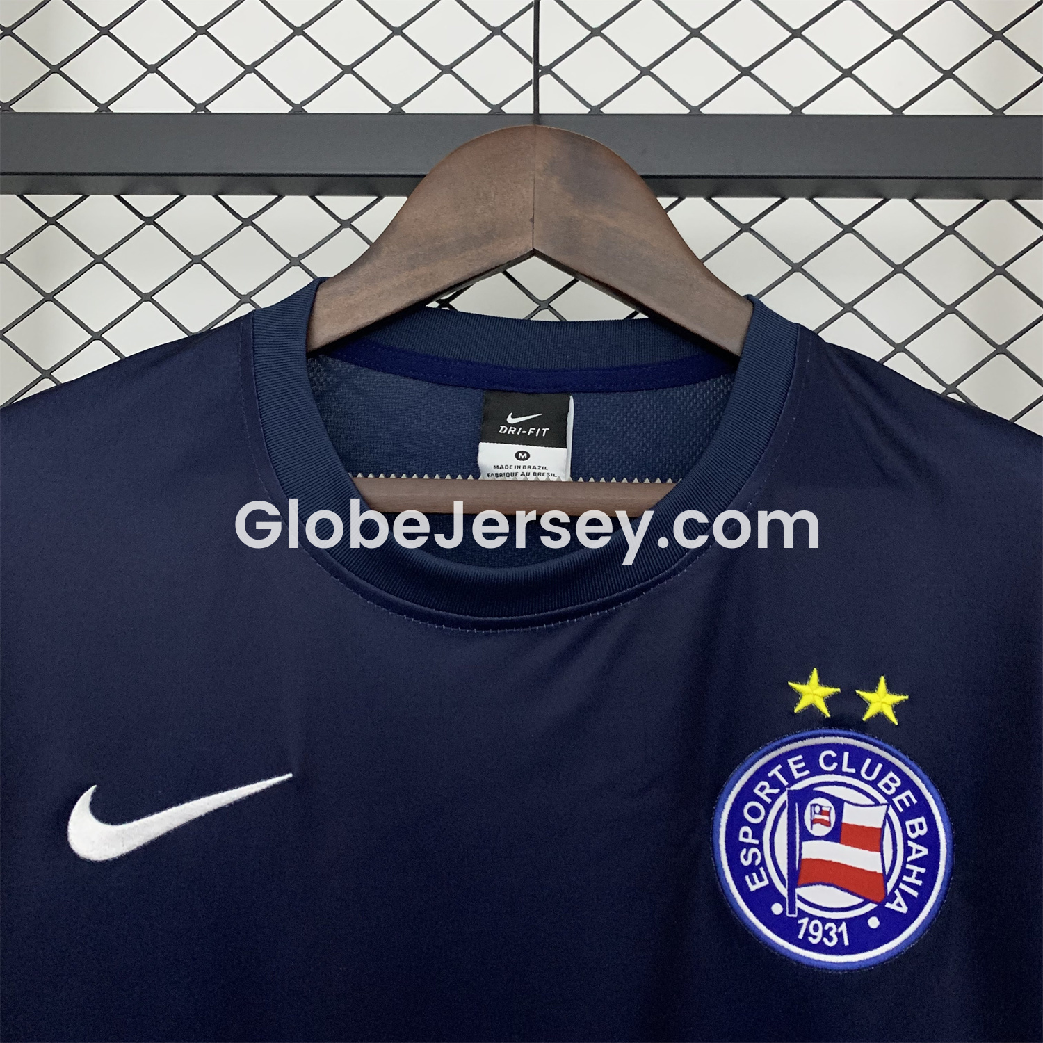 GlobeJersey-Retro Bahia 2013-14 Third Unsponsored Jersey