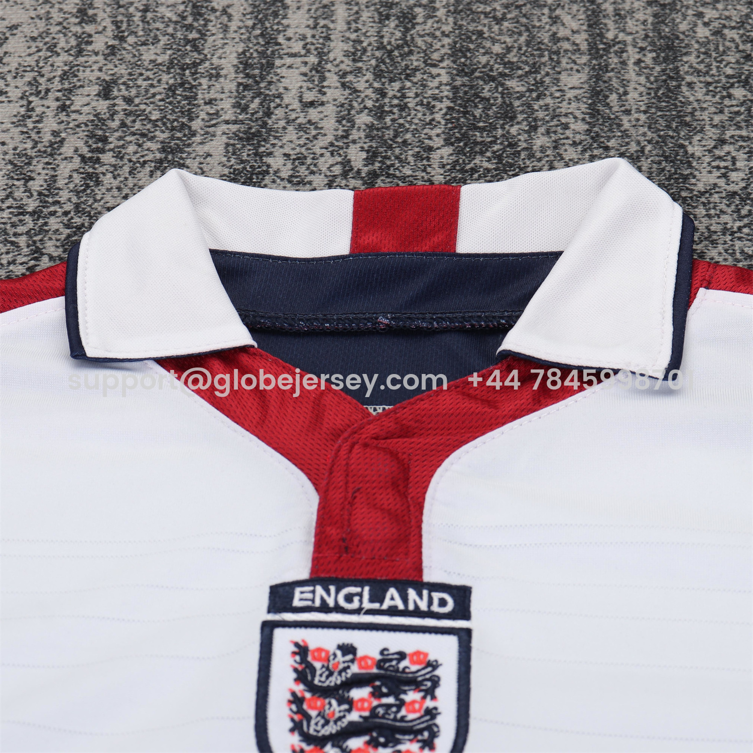 GlobeJersey-Retro England 2004 Home Kids Kit