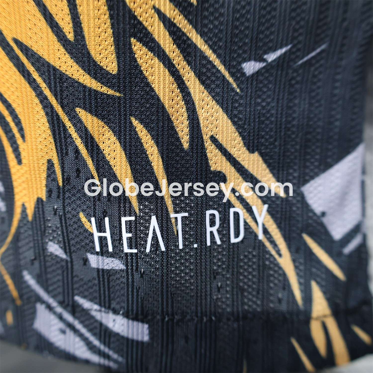 GlobeJersey-Liver.pool 25-26 Orange Liver.pool Bird Black Special Jersey - Player Version