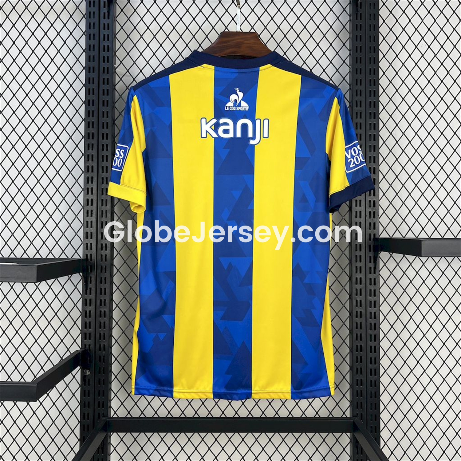 GlobeJersey-Rosario Central 25-26 Home Unsponsored Jersey - Fans Version