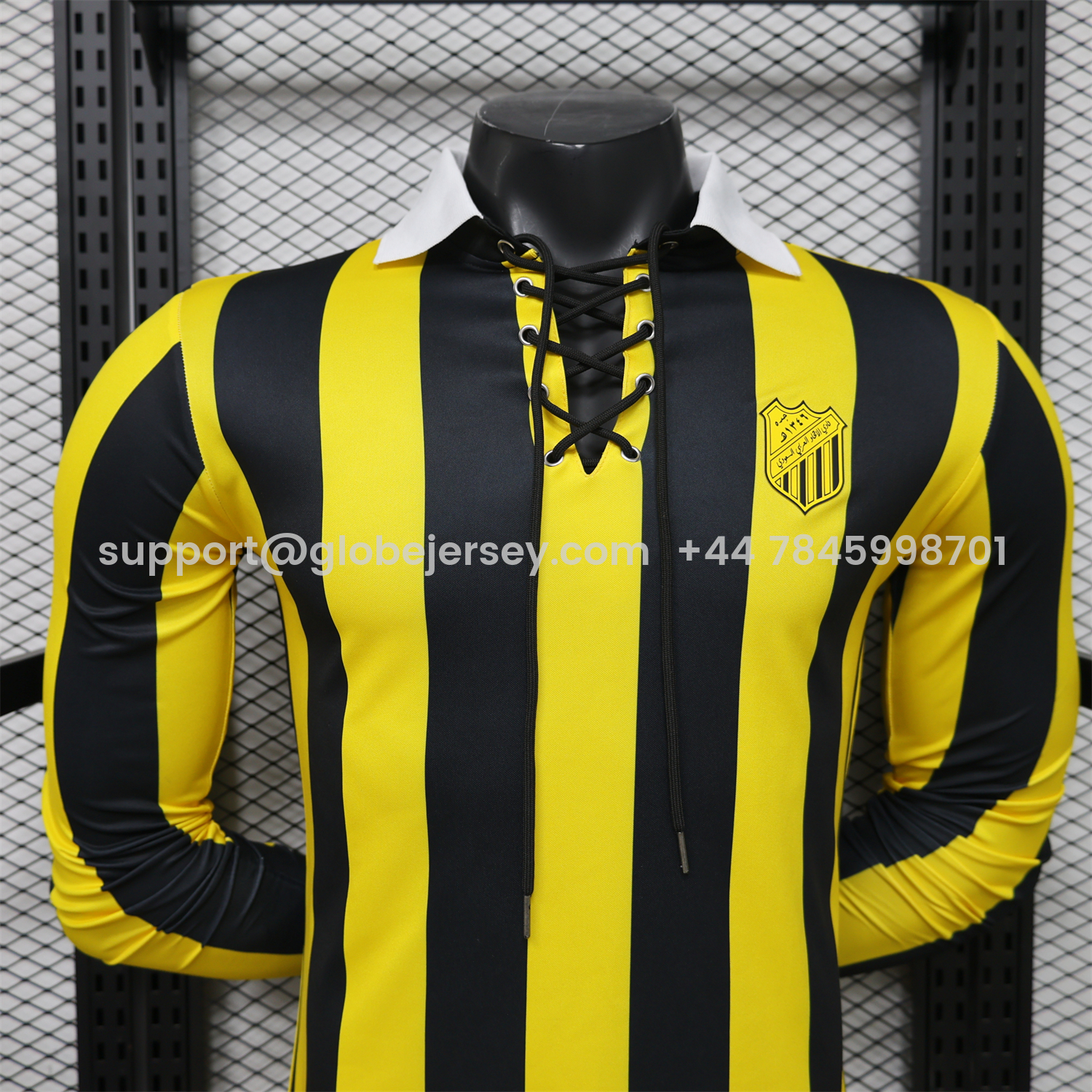 GlobeJersey-Al Ittihad Jeddah United 25-26 Anthem Special Long Sleeves Jersey - Player Version