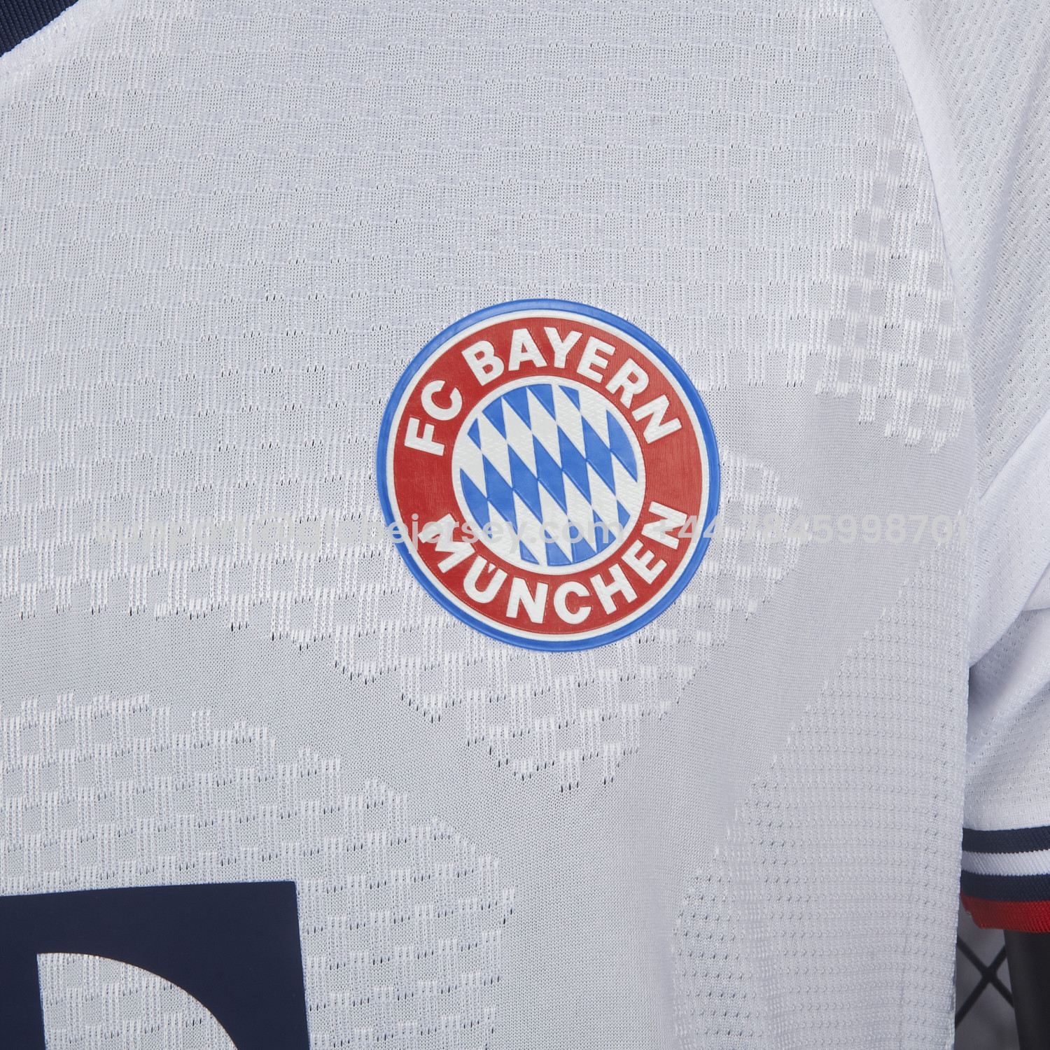 GlobeJersey-Bayern Munich 26-27 Away White Jersey - Player Version