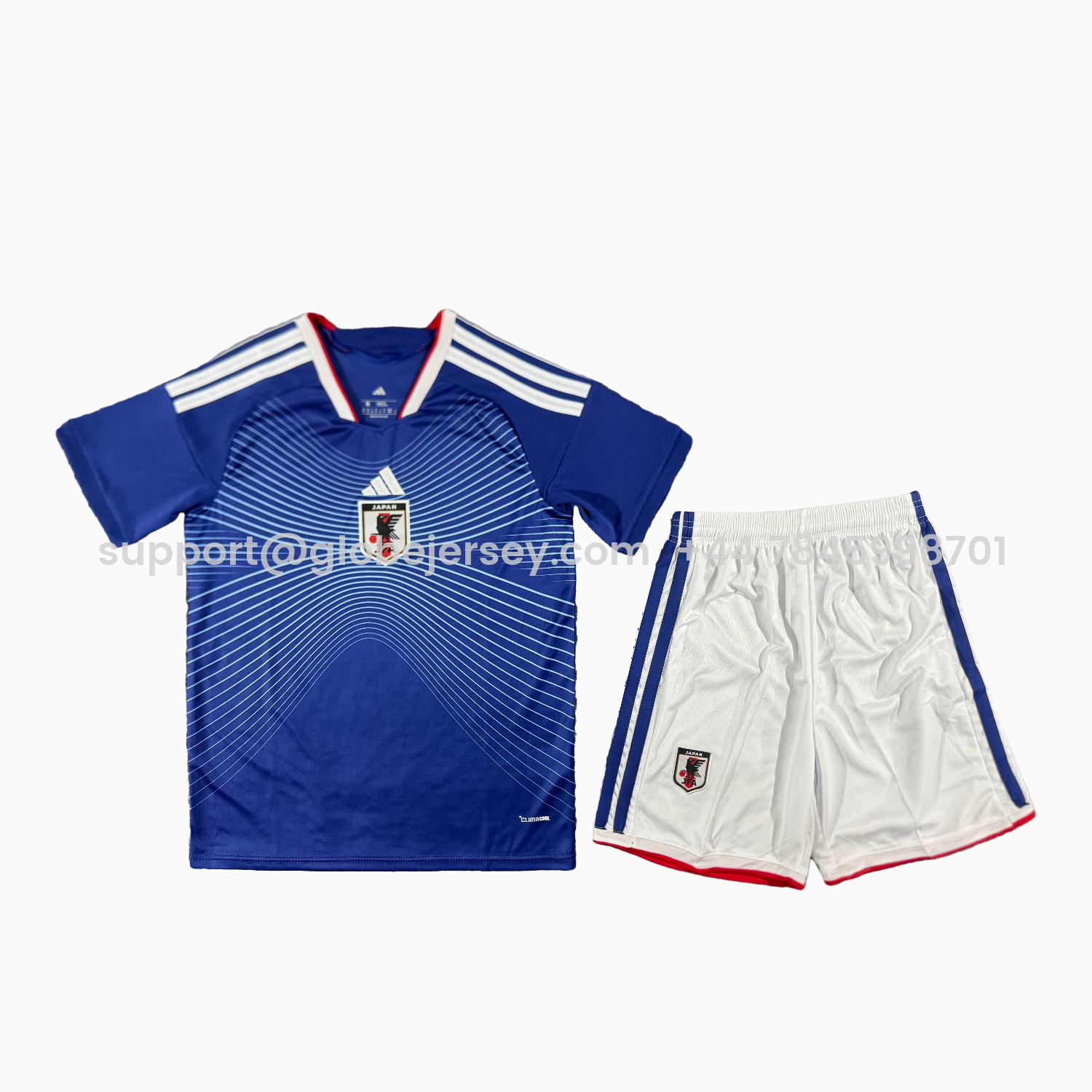 GlobeJersey-Japan 2026 Home Men's Adult Jersey Set - Fans Version
