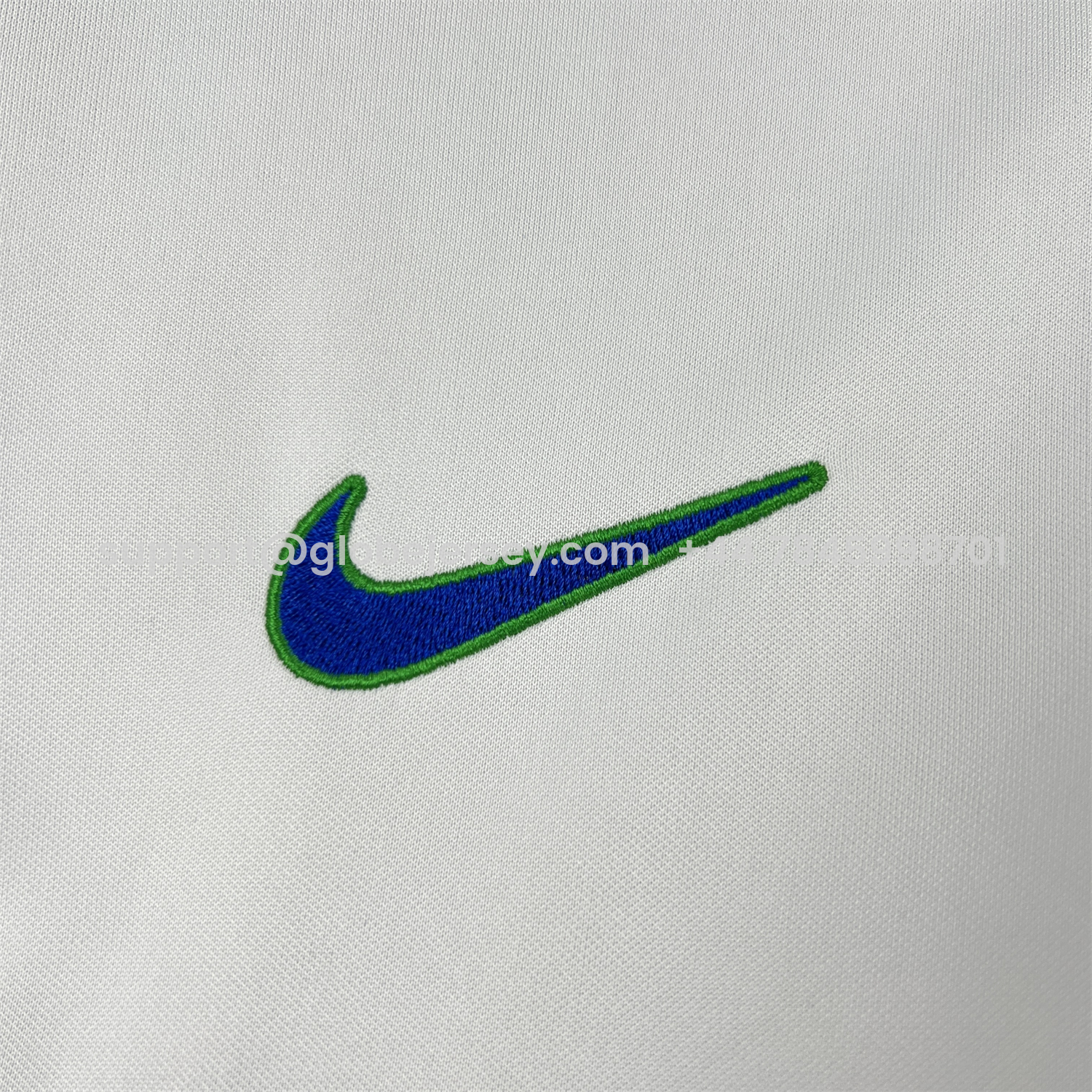 GlobeJersey-Retro Brazil 1998 Goalkeeper White Jersey