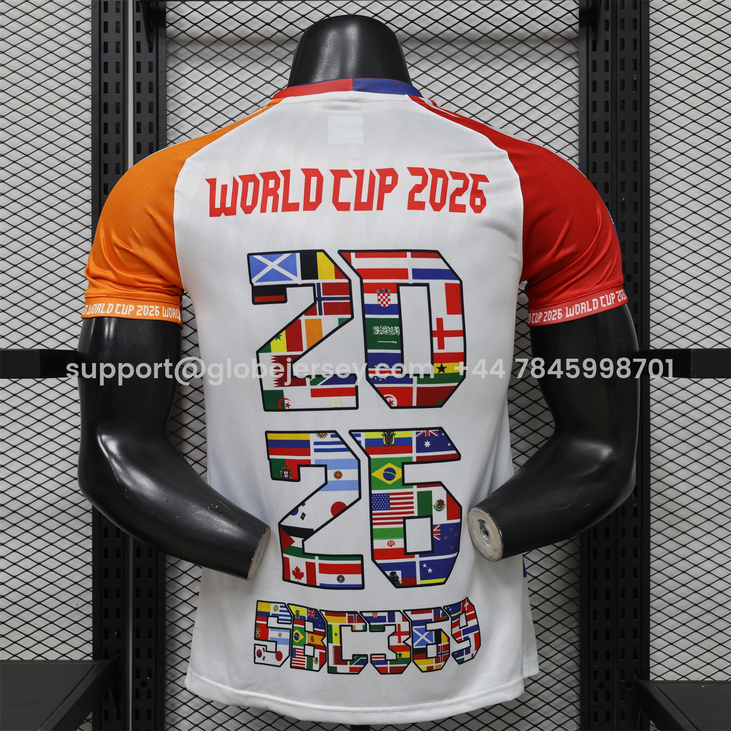 GlobeJersey-World Cup 2026 Special Jersey - Player Version