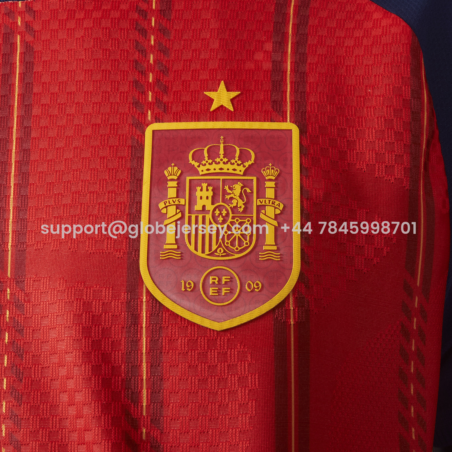 GlobeJersey-Spain 2026 Home Jersey - Player Version