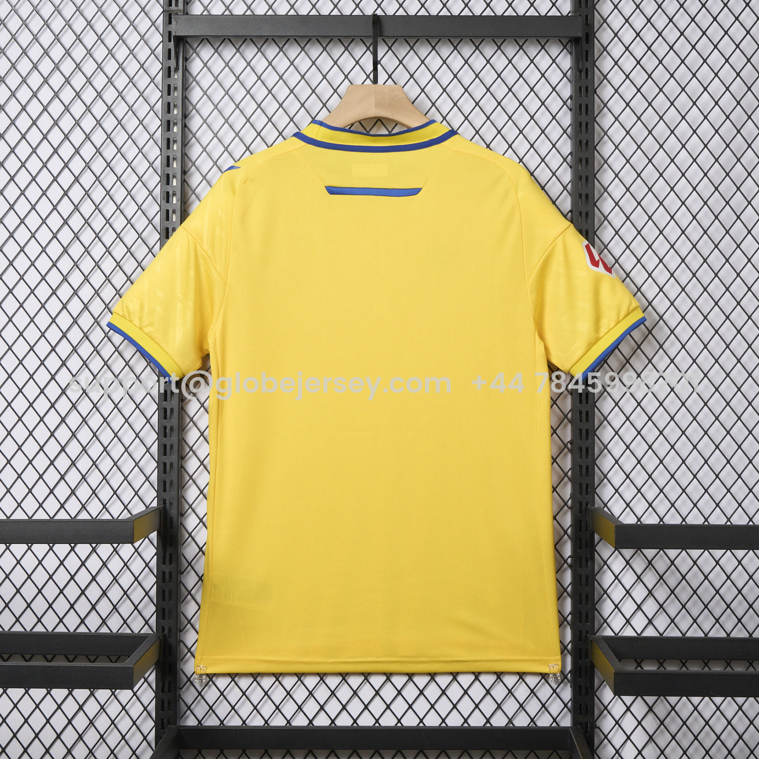 GlobeJersey-Cádiz Cadiz 25-26 Home Unsponsored Jersey - Fans Version