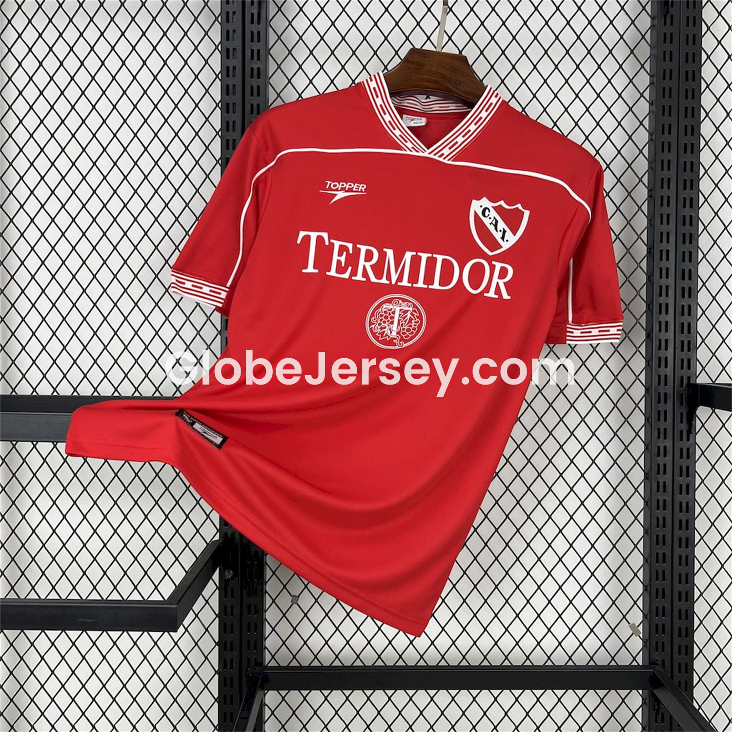 GlobeJersey-Retro CA Independiente 1999-00 Home Jersey