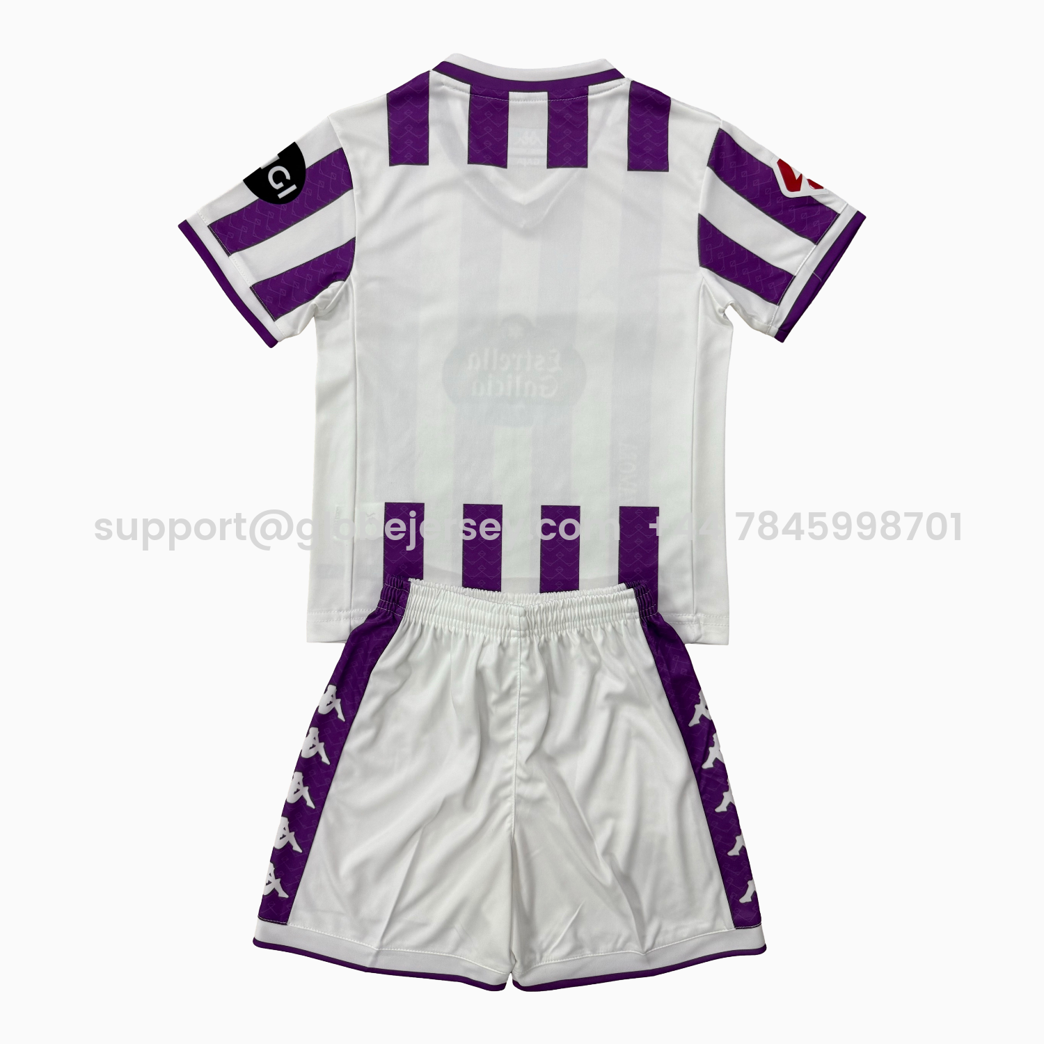 GlobeJersey-Valladolid 25-26 Home Men's Adult Jersey Set - Fans Version