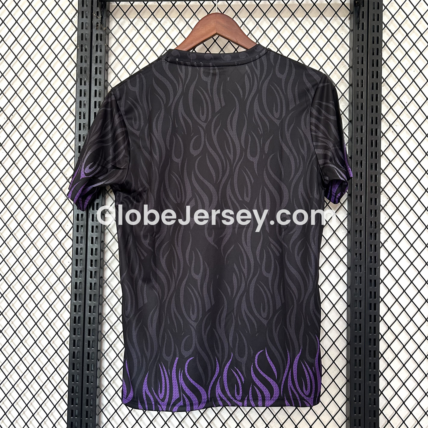 GlobeJersey-Japan 25-26 Purple NARUTO 20th Anniversary Black Special Jersey - Fans Version