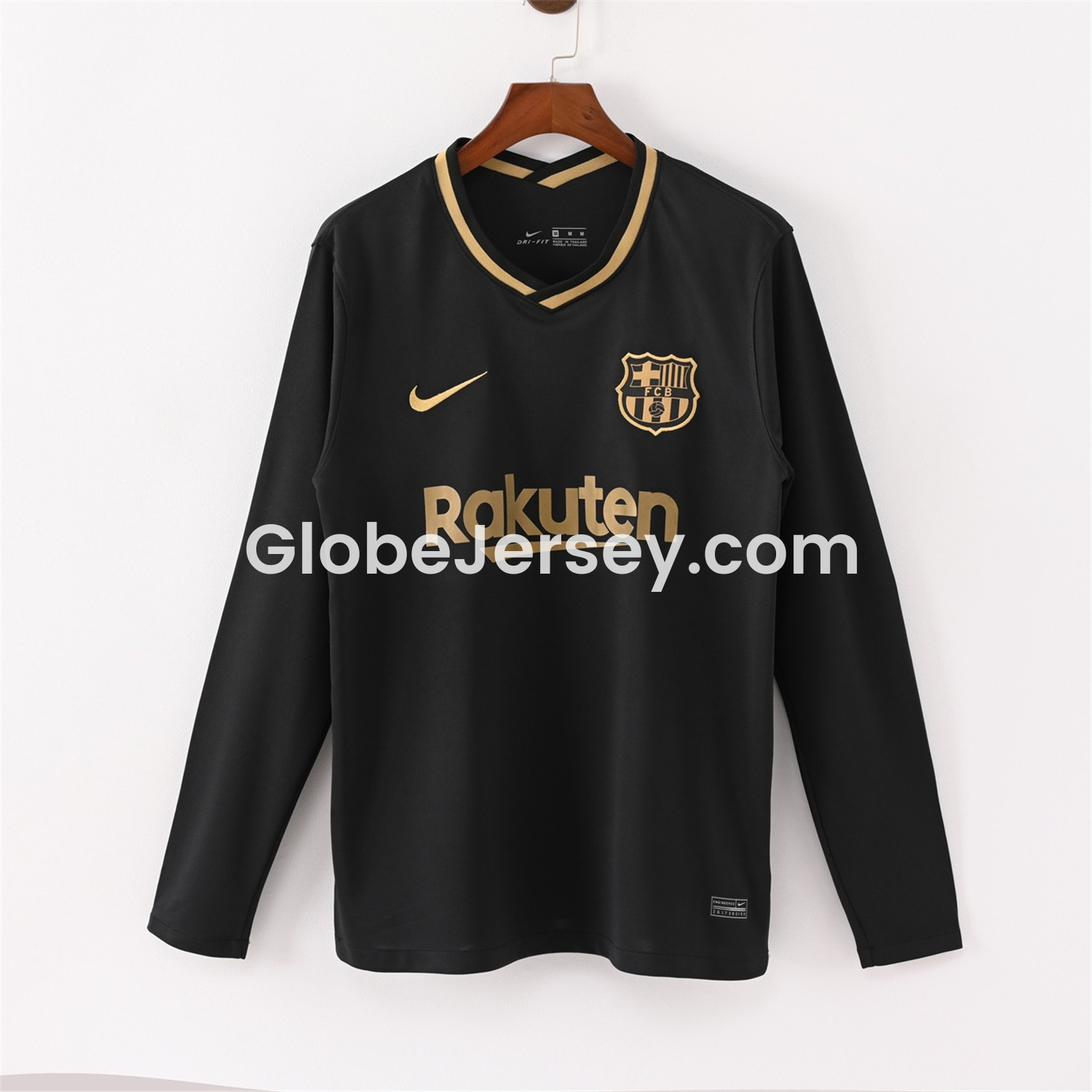 GlobeJersey-Retro Barcelona 20-21 Away Long Sleeves Jersey