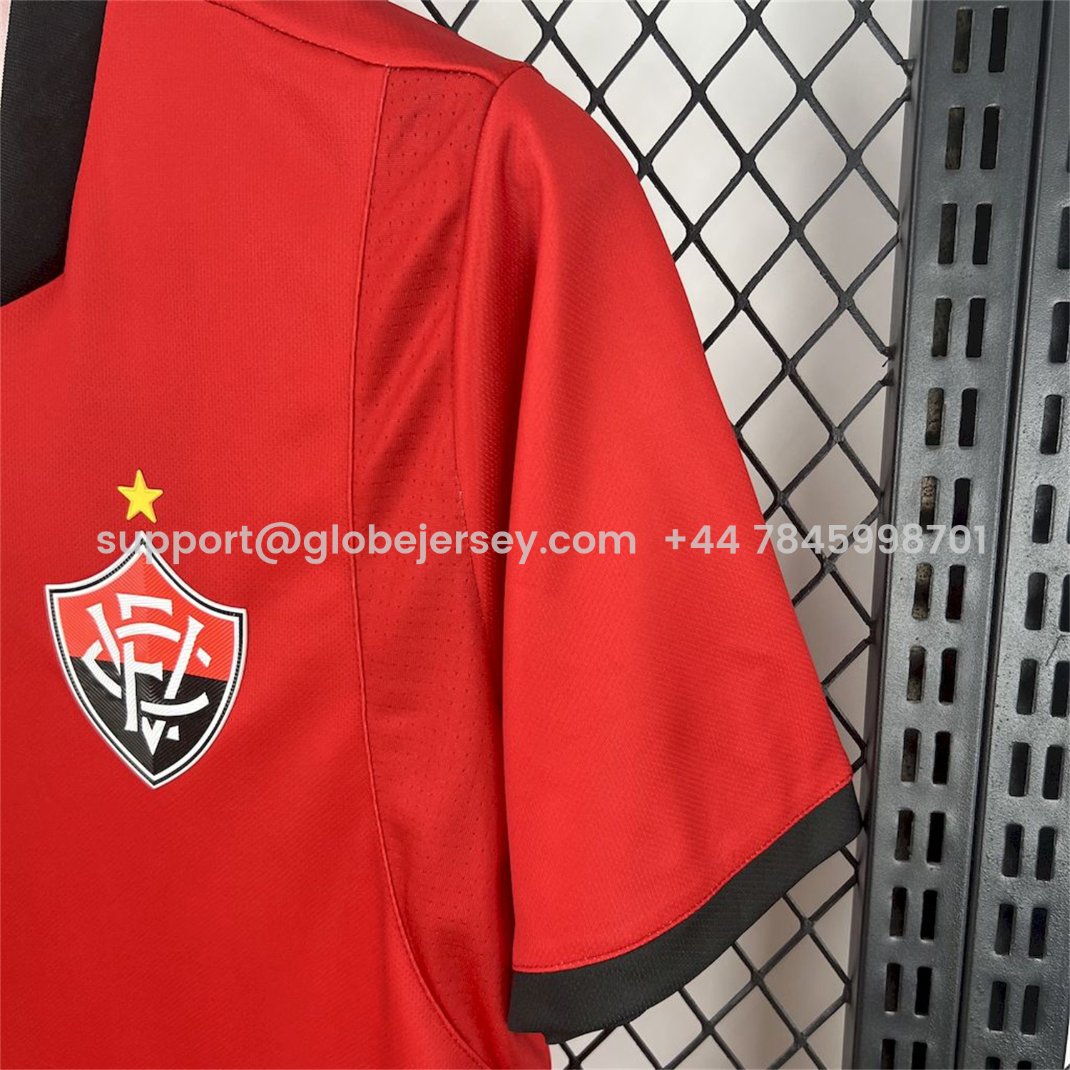 GlobeJersey-Vitoria 25-26 Red Black Special Edition Jersey - Fans Version
