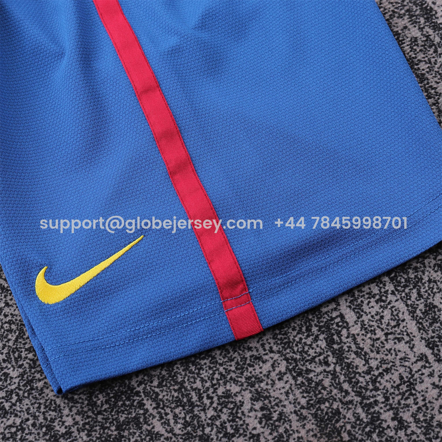 GlobeJersey-Retro Barcelona 2006-07 Home Kids Kit