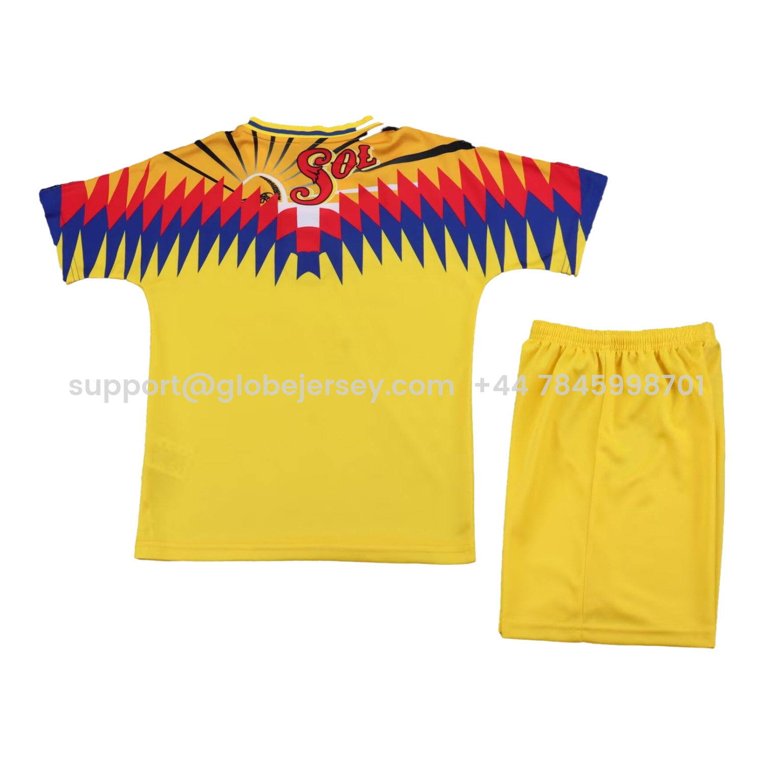 GlobeJersey-Retro Club América 1995 Home Kids Kit