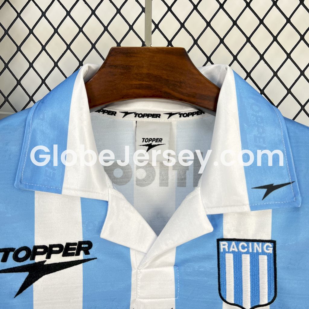 GlobeJersey-Retro Racing Club de Avellaneda 1997-98 Home Jersey