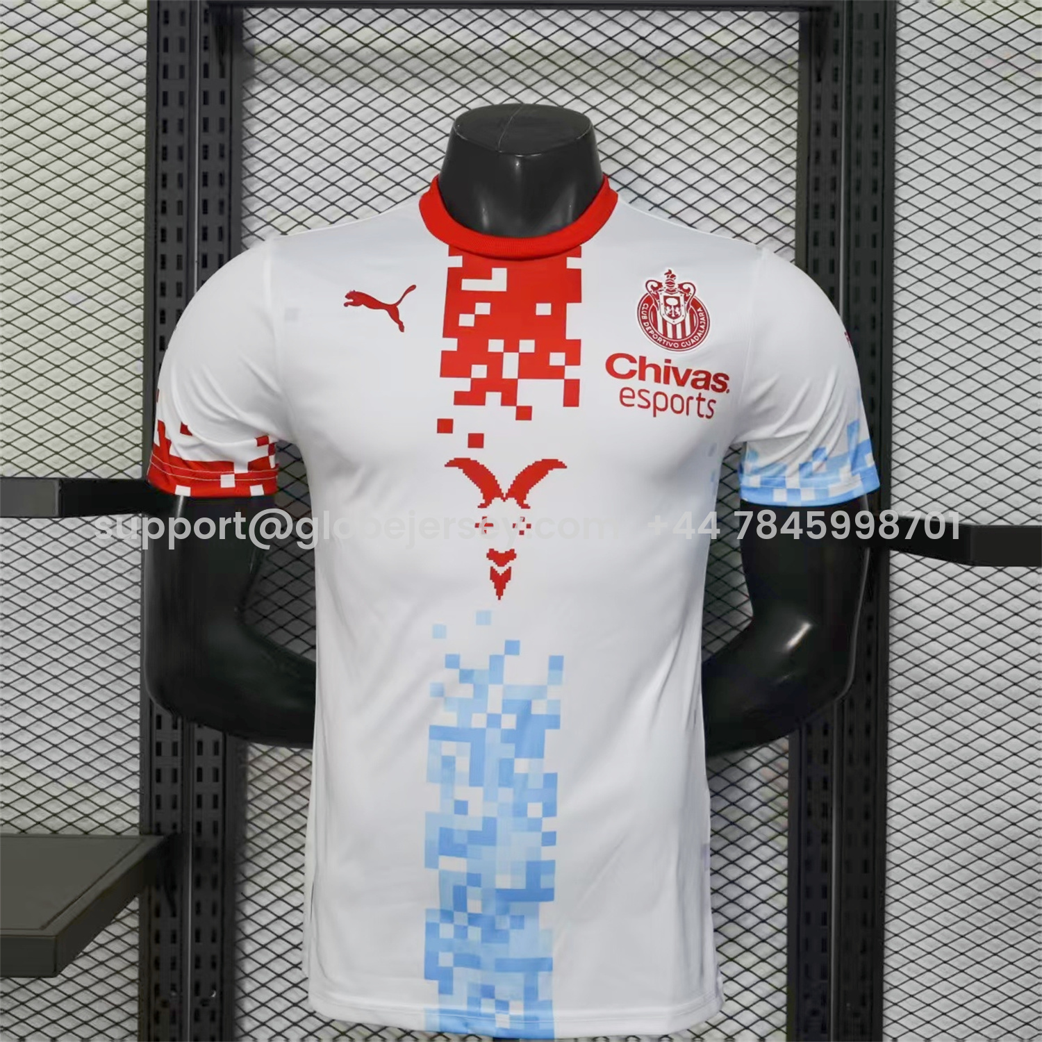 GlobeJersey-Chivas de Guadalajara 25-26 White Special Jersey - Player Version