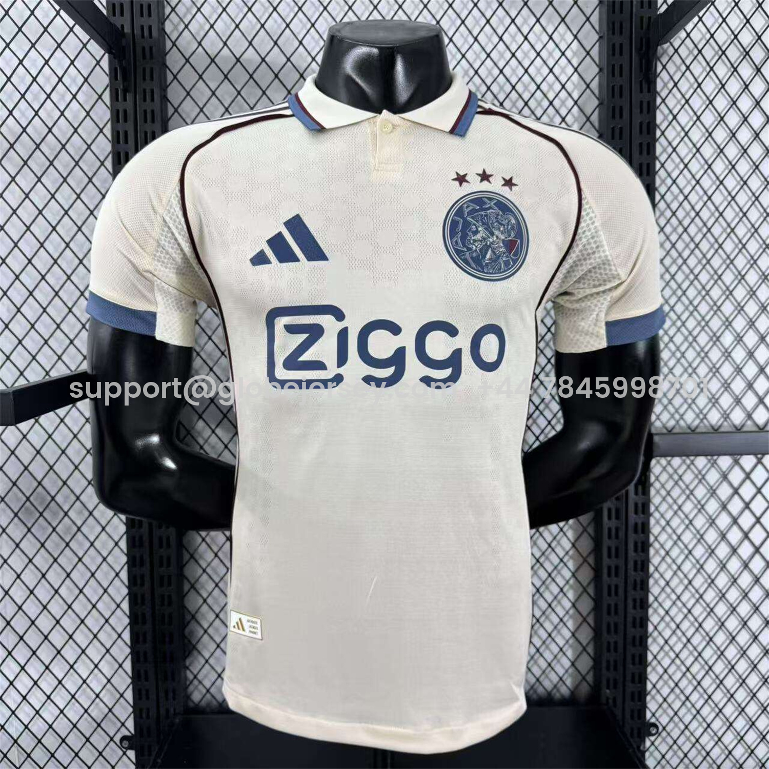 GlobeJersey-Ajax 25-26 Third Jersey - Player Version