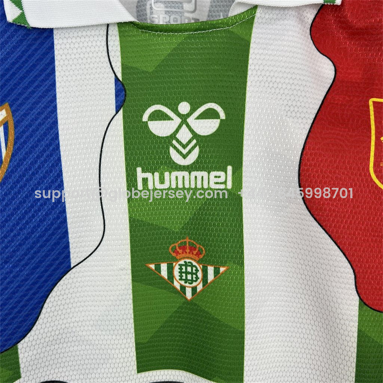 GlobeJersey-Joaquín 25-26 Career Commemorative Jersey - Real Betis Spain Malaga Fiorentina