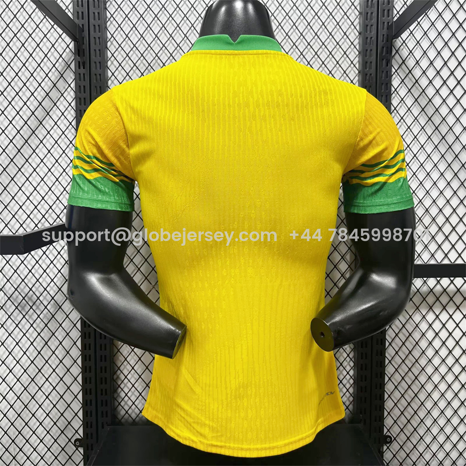 GlobeJersey-Brazil 2026 Yellow Colors Special Jersey - Player Version