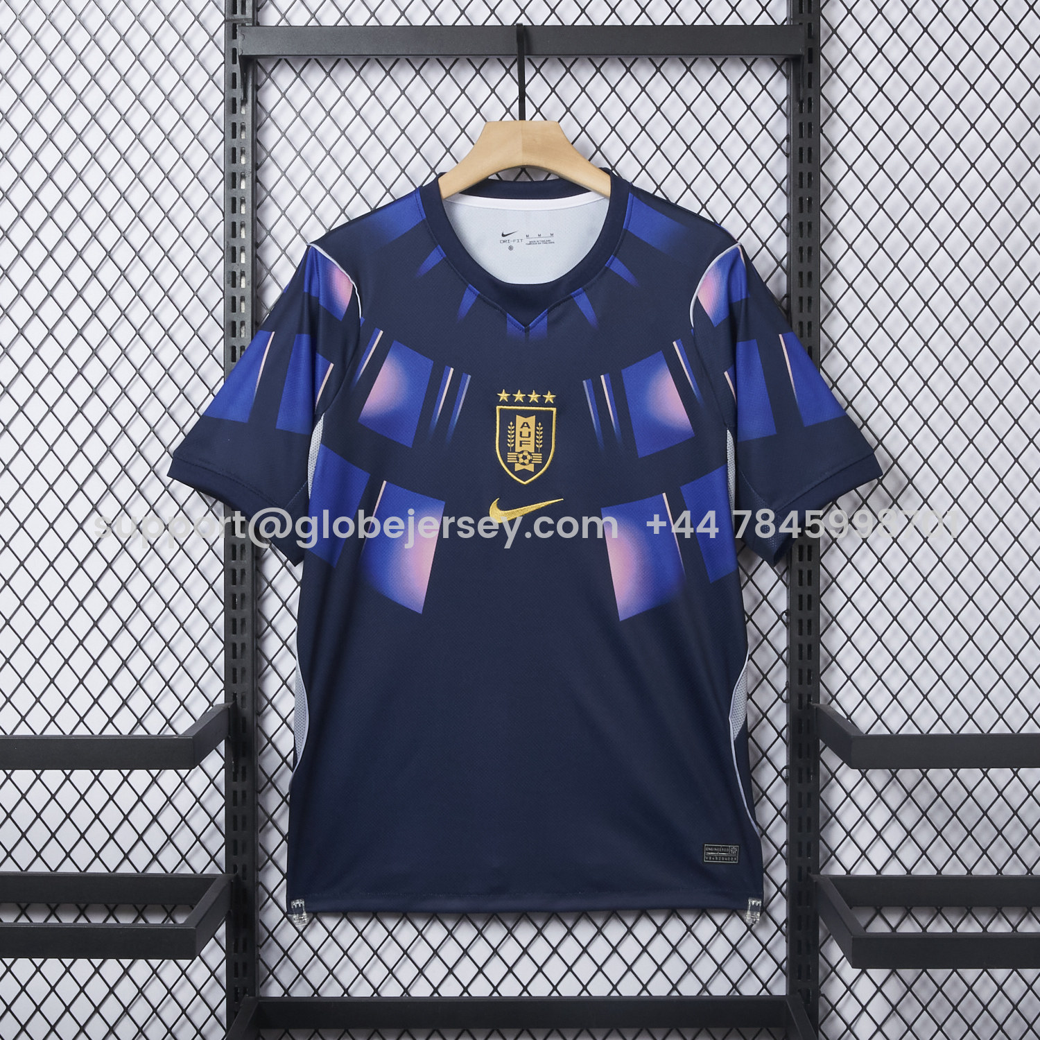 GlobeJersey-Uruguay 2026 Away Jersey - Fans Version