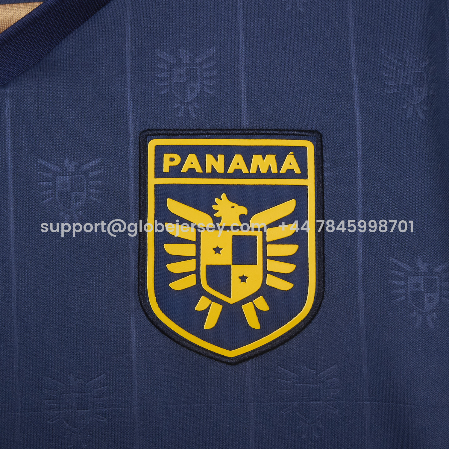GlobeJersey-Panama 2026 Away Blue Jersey - Fans Version